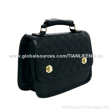 Vintage Style Quilted Cross Body Bag